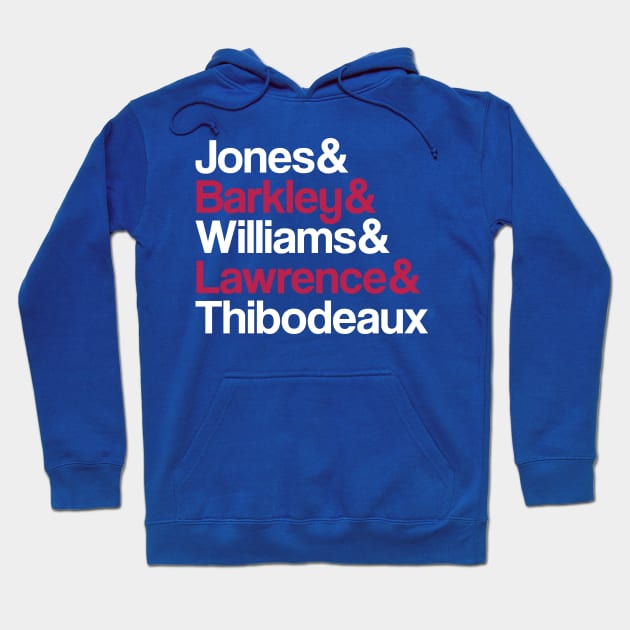 New York Giants 2023 Heroes Hoodie by BooTeeQue